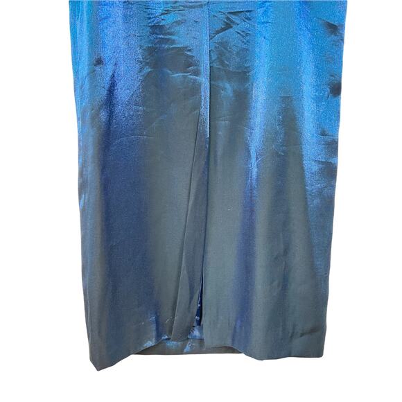 Alex Evenings 90s Y2K Vintage Retro Fairycore Whimsygoth Womens Maxi Dress Small - Picture 7 of 8